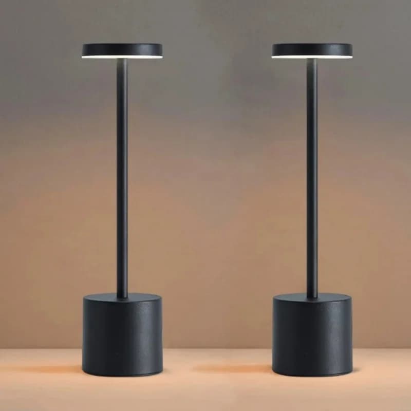 USB nabíjecí LED stolní lampa, dotekové ovládání, stmívatelná, 3 barevné teploty
