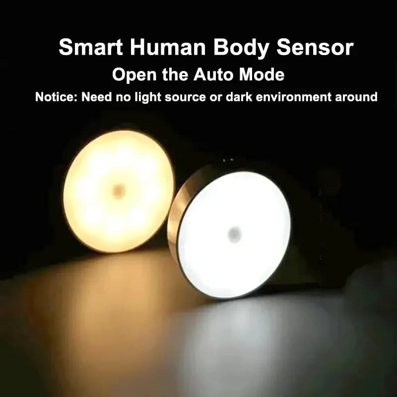 Dobíjecí magnetické LED noční světlo na dotyk, stmívatelné