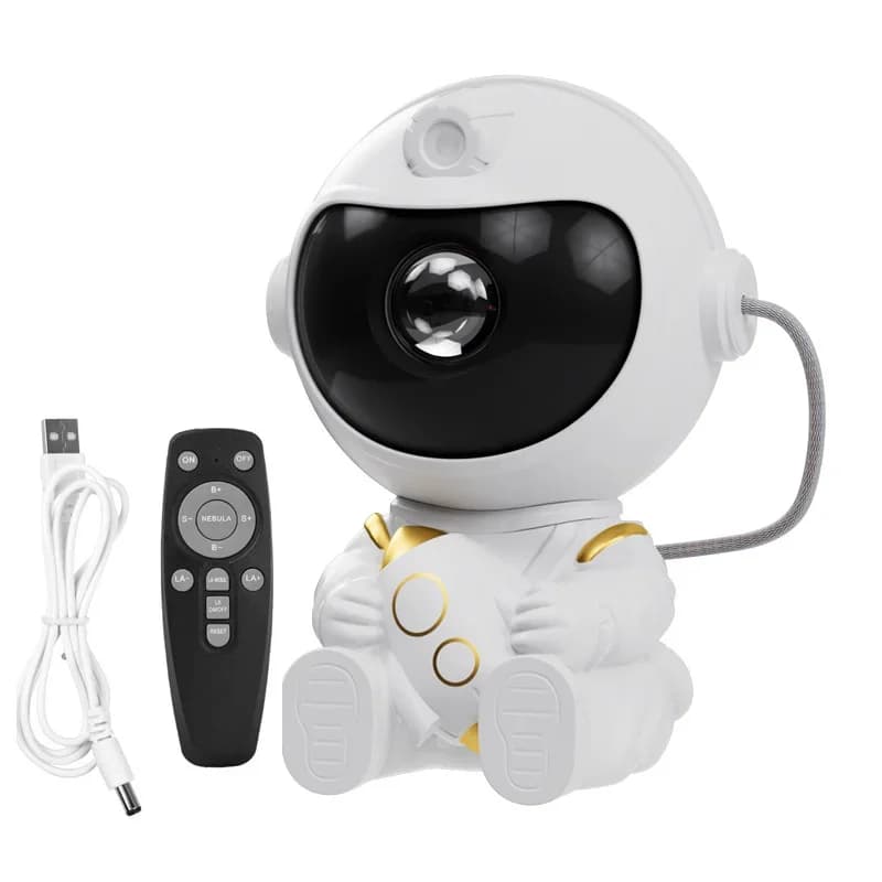 Noční světlo s projektorem astronauta LED