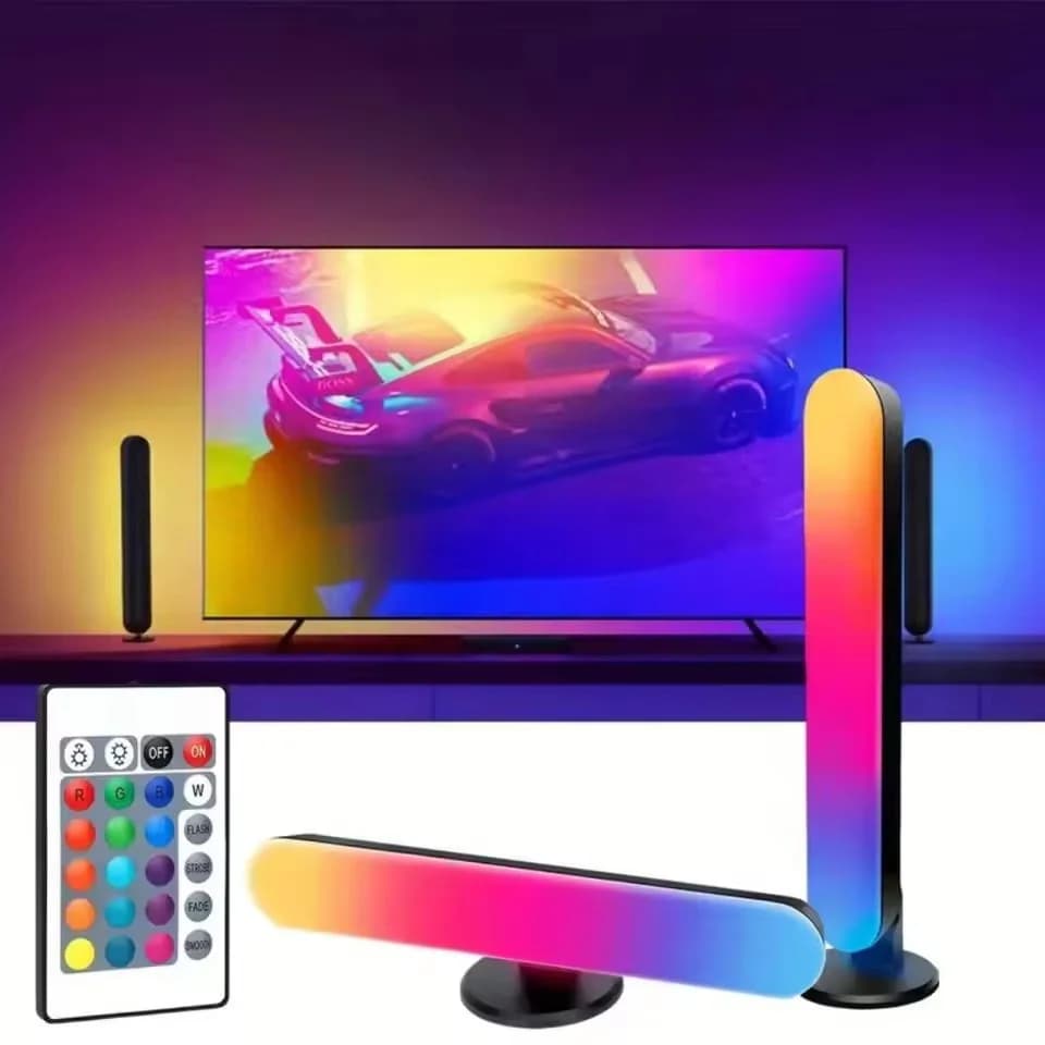 USB nabíjecí RGB světelný panel se synchronizací s hudbou