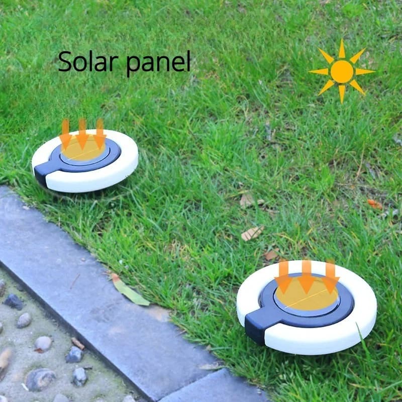 Vodotěsné solární clonové zahradní/lawnové světlo