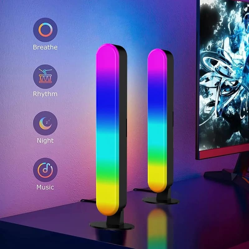 Stmívatelné LED trubicové ambientní světlo s ovladačem