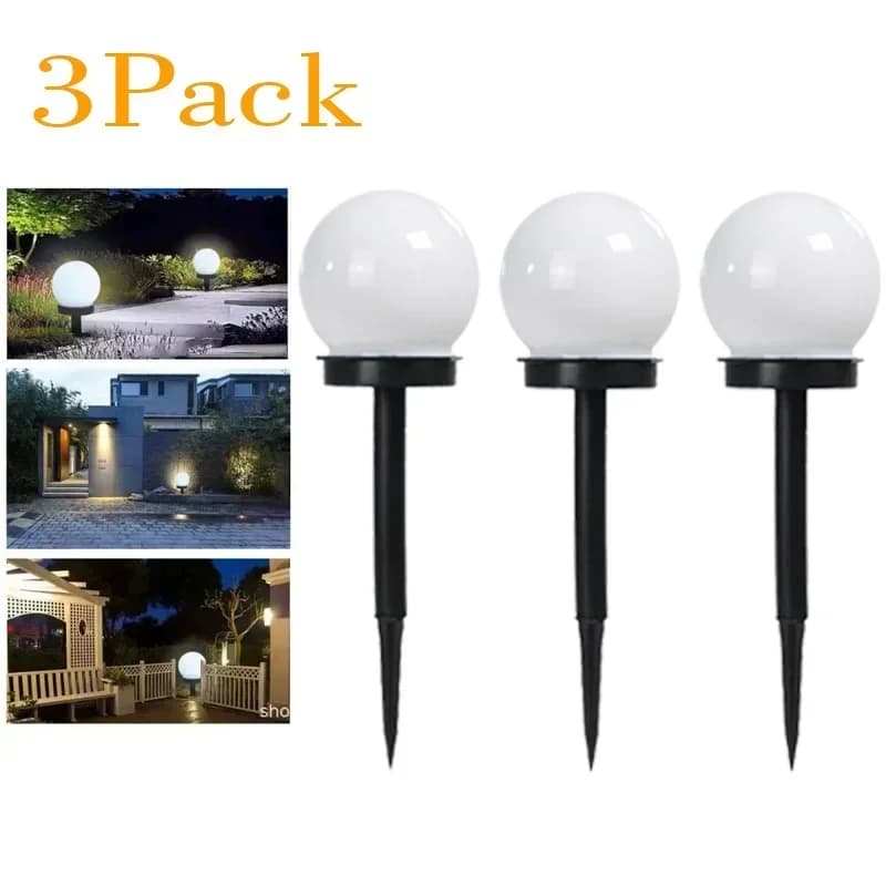 Solární LED světlo do země ve tvaru ohňostroje